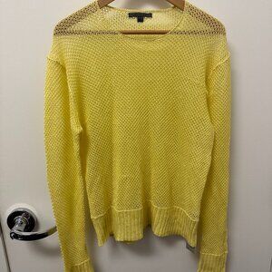 John Varvatos Men's Open Stitch Sweater